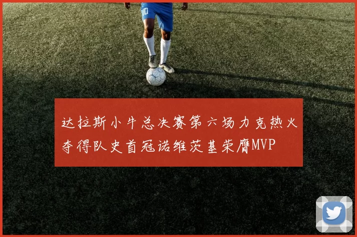 达拉斯小牛总决赛第六场力克热火夺得队史首冠诺维茨基荣膺MVP